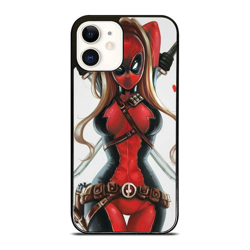 Deadpool Harley Queen Funny Fusion iPhone 12 Mini / 12 / 12 Pro / 12 Pro Max Case Cover