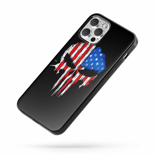 Para Bellum Exclusive Punisher Skull American Flag iPhone Case Cover