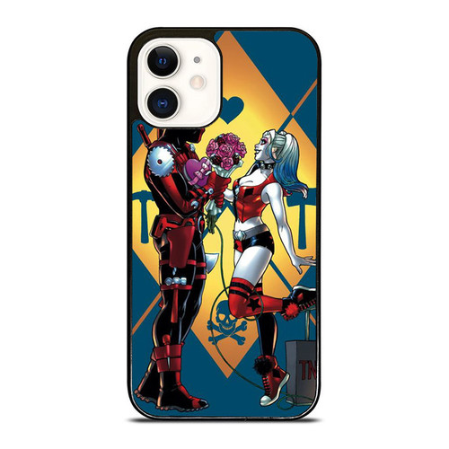 Deadpool Falling In Love With Harley Queen iPhone 12 Mini / 12 / 12 Pro / 12 Pro Max Case Cover