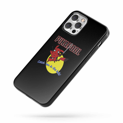 Pikachu Pikapool Deadpool Inspired iPhone Case Cover