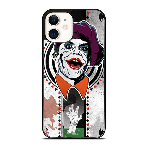 Dc Comics Jack Nicholson Card iPhone 12 Mini / 12 / 12 Pro / 12 Pro Max Case Cover