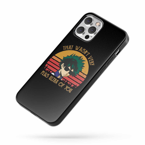 Plus Ultra Bnha Deku Midoriya Izuku Hero iPhone Case Cover