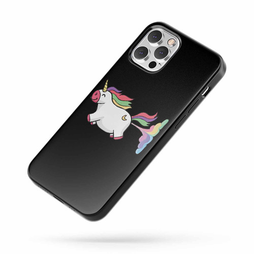 Pretty Magical Chubby Unicorn With Rainbow Fart iPhone Case Cover