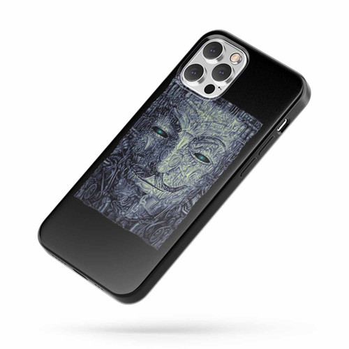 Psychedelic Trippy Anonymous iPhone Case Cover