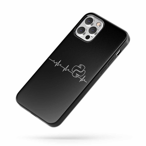 Python Programmer Heartbeat iPhone Case Cover