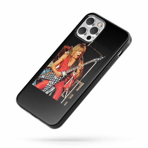 Randy Rhoads Polka Dot Flying V Guitar iPhone Case Cover