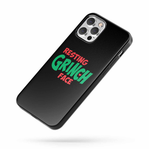 Resting Grinch Face Christmas Holiday Christmas Funny Christmas Resting Witch Face Funny Adult Christmas Party iPhone Case Cover