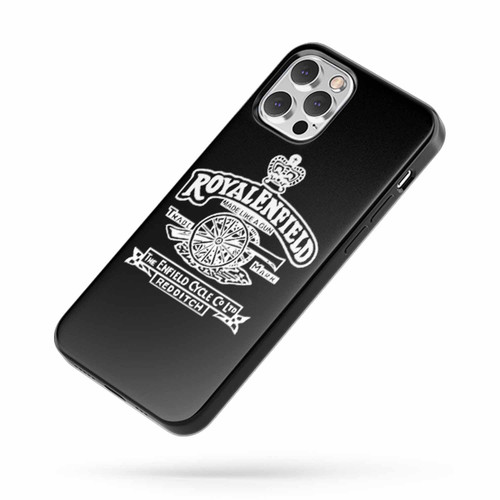 Retro Motorbike Motorcycles Made Like A Gun Bike Enfield Cycle Co Redditch Cannon Indian Motorcycle iPhone Case Cover