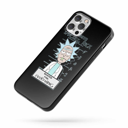 Rick And Morty Identity Parade Animation Funny Inspired iPhone Case Cover