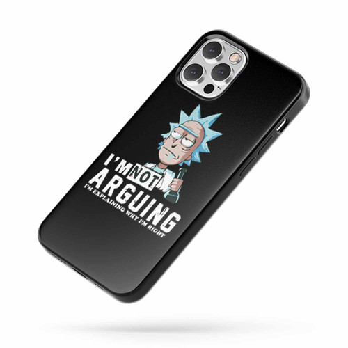 Rick And Morty Rick Not Arguing iPhone Case Cover