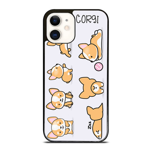 Cute Corgi Baby Dog 2 iPhone 12 Mini / 12 / 12 Pro / 12 Pro Max Case Cover