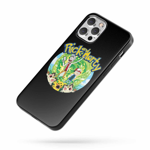 Rick And Morty Vs Pokemon iPhone Case Cover