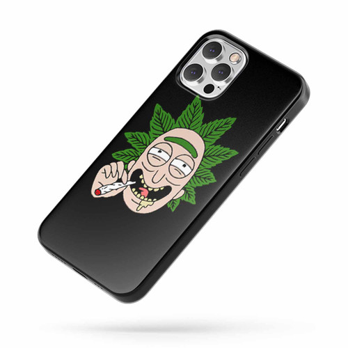 Rick Sanchez With Cannabis iPhone Case Cover