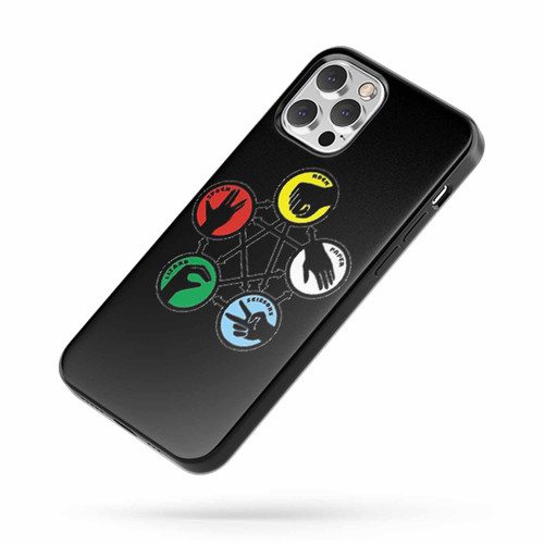 Rock Paper Scissors Game Geek Nerd Guide Funny iPhone Case Cover