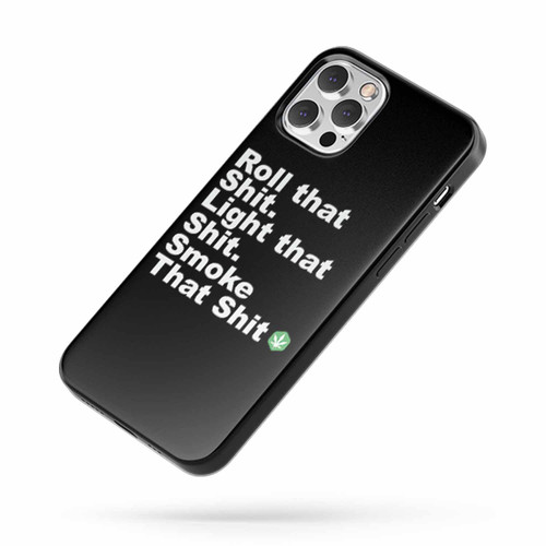 Roll That Weed Smoke Wu-Tang iPhone Case Cover
