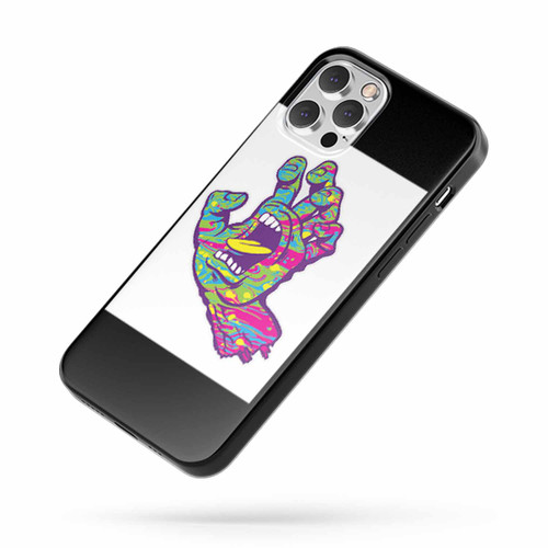 Santa Cruz Spill Screaming Hand Sticker iPhone Case Cover