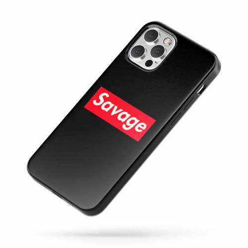 Savage Supreme Box Logo Savage Supreme iPhone Case Cover