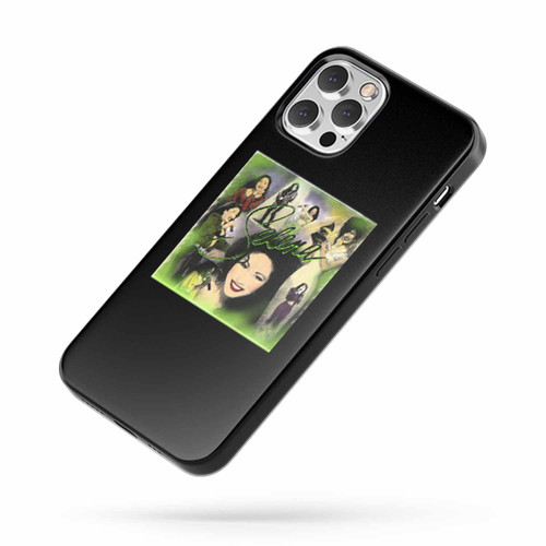 Selena Quintanilla Anything For Selena Reina De La Cumbia Green Collage iPhone Case Cover