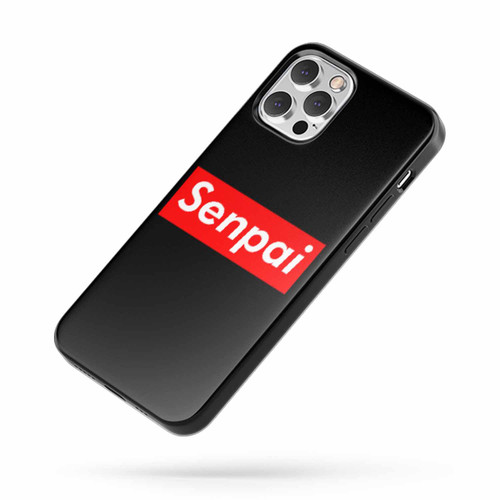 Senpai Red Box Logo iPhone Case Cover