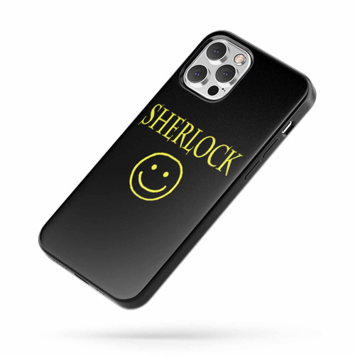 Sherlock Holmes Smiley Face iPhone Case Cover