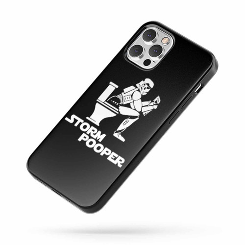 Star Wars Stormpooper Stormtrooper Funny iPhone Case Cover
