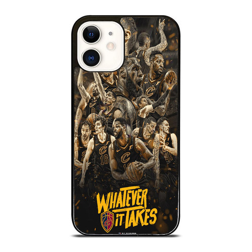 Cavs Whatever It Takes Mobile Lebron James iPhone 12 Mini / 12 / 12 Pro / 12 Pro Max Case Cover