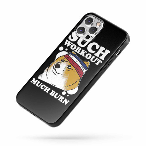 Such Workout Much Burn Doge Meme iPhone Case Cover