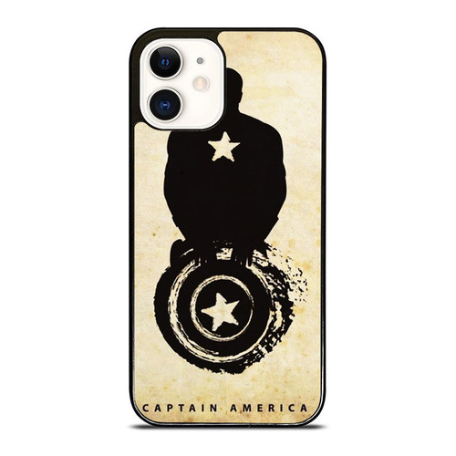 Captain America Poster Vintage iPhone 12 Mini / 12 / 12 Pro / 12 Pro Max Case Cover