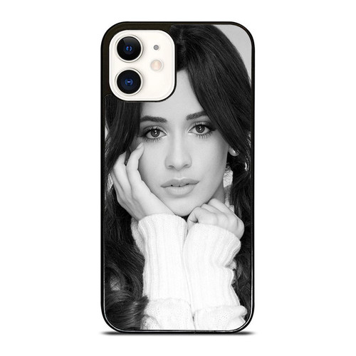 Camila Cabello Black White iPhone 12 Mini / 12 / 12 Pro / 12 Pro Max Case Cover