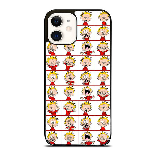 Calvin And Hobbes Expression iPhone 12 Mini / 12 / 12 Pro / 12 Pro Max Case Cover