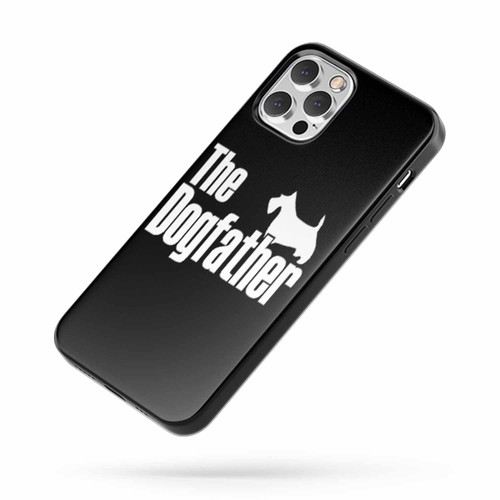 The Dogfather Scottish Terrier iPhone Case Cover