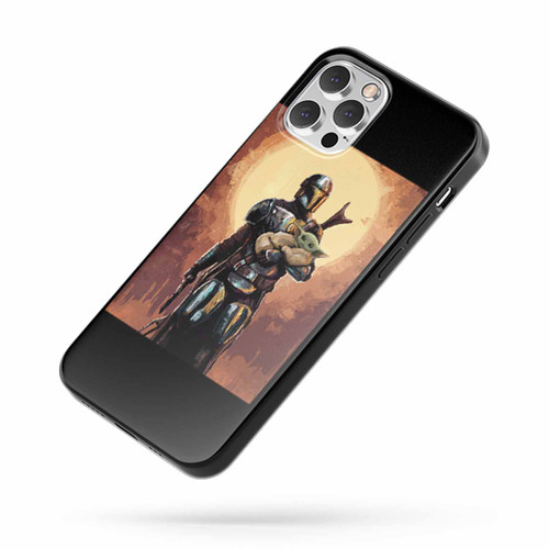 The Mandalorian And Baby Yoda iPhone Case Cover