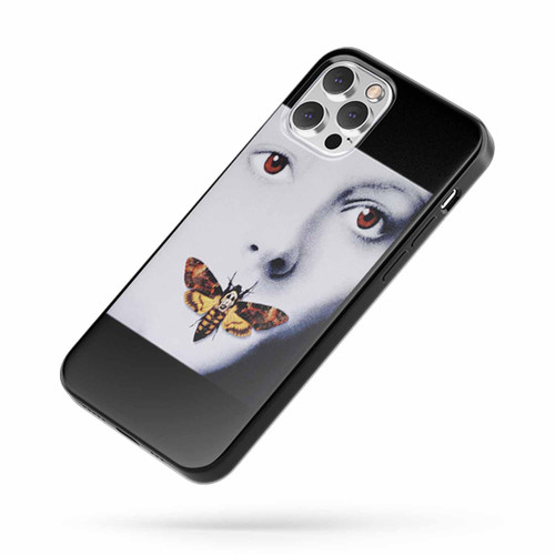 The Skull On The Silence Of The Lambs Movie iPhone Case Cover