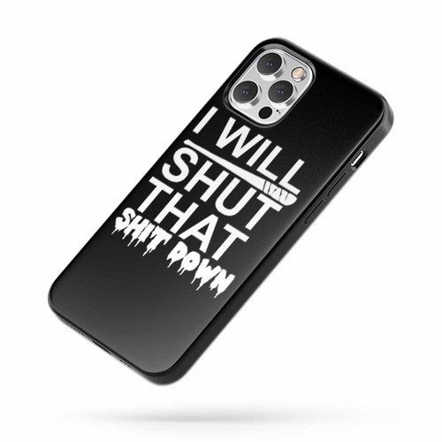 The Walking Dead Negan'S Bat Lucille I Will Shut That Down 1 iPhone Case Cover