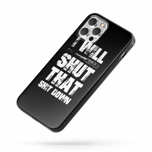 The Walking Dead Negan'S Bat Lucille Will Shut That Shit Down iPhone Case Cover