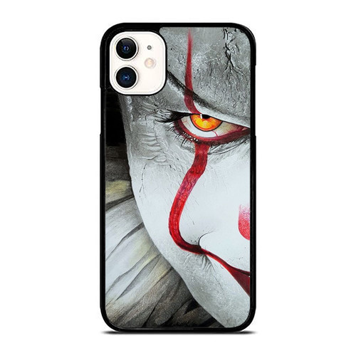 Stephen King It Pennywise Clown Horror Movie Face iPhone 11 / 11 Pro / 11 Pro Max Case Cover