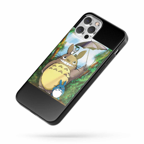 Totoro And Friends With Umbrella iPhone Case Cover