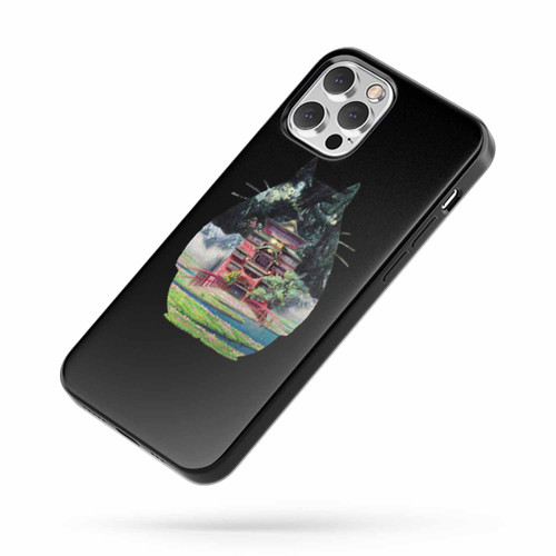 Totoro Scenes Silhouette Cool Anime Fan Studio Ghibli Inspired iPhone Case Cover