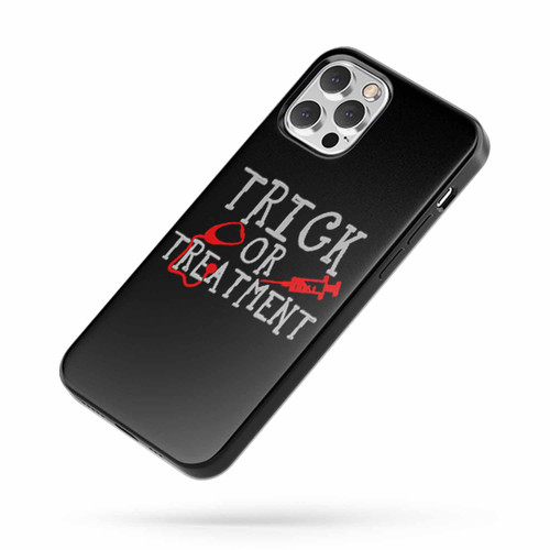 Trick Or Treatment Nurse Funny Halloween iPhone Case Cover
