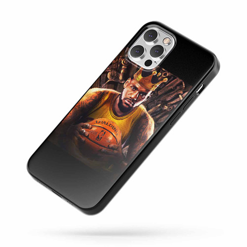 Vintage Cartoon King Lebron James iPhone Case Cover