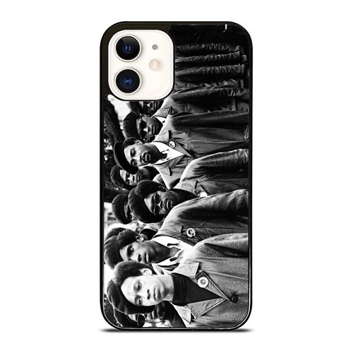 Black Panther Party Marching iPhone 12 Mini / 12 / 12 Pro / 12 Pro Max Case Cover