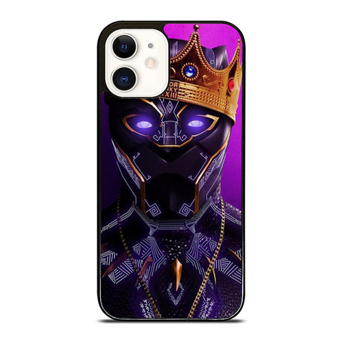 Black Panther King The Avengers Infinity War Infinity Stones Galaxy iPhone 12 Mini / 12 / 12 Pro / 12 Pro Max Case Cover