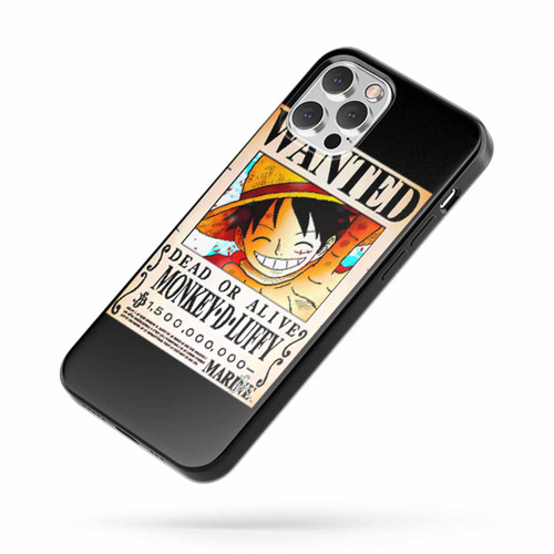 Wanted Monkey D Luffy iPhone Case Cover