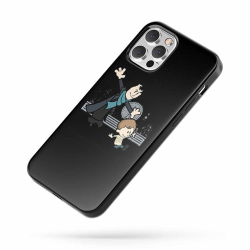 Watson And Holmes Calvin And Hobbes Log Walking iPhone Case Cover