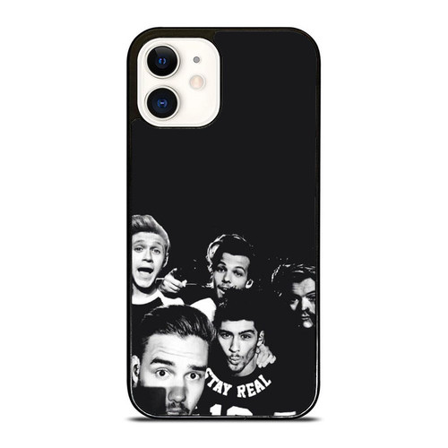 Black And White Groupies One Direction iPhone 12 Mini / 12 / 12 Pro / 12 Pro Max Case Cover