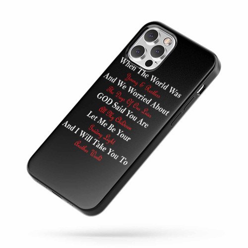 When The World Was Young & Restless And We Were Worried About The Days Of Our Lives iPhone Case Cover