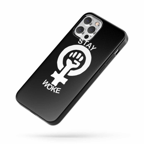 Womens March Stay Woke Feminist Symbol Feminism iPhone Case Cover