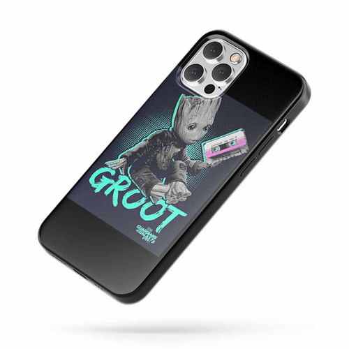 Baby Groot Guardians Of The Galaxy Saying Quote iPhone Case Cover