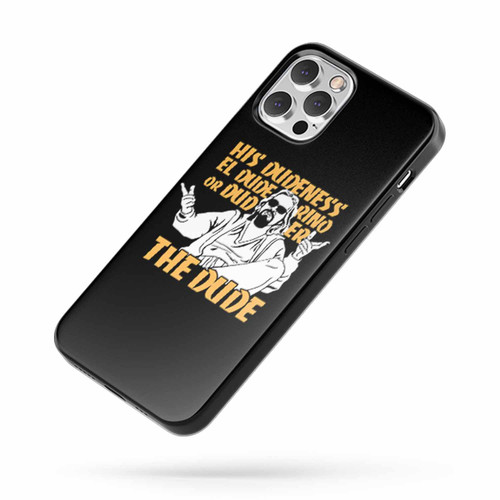 Big Lebowski The Dude Quote iPhone Case Cover
