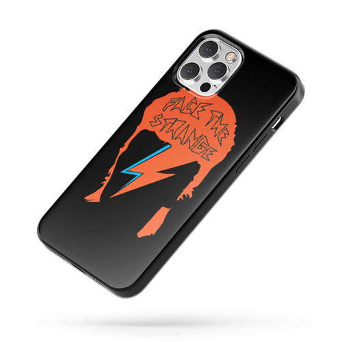 David Bowie Face The Strange Saying Quote iPhone Case Cover